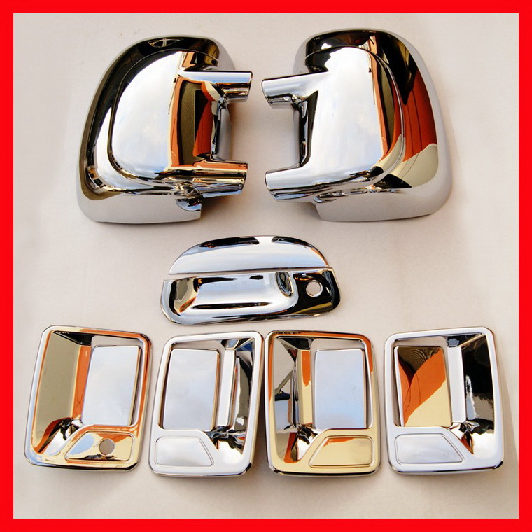 99-07 Ford F250 F350 F450 Chrome Mirror Handle Covers